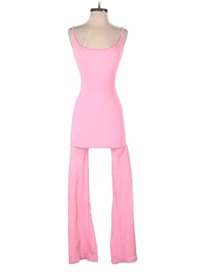 Pre-owned Oqq Jumpsuit In Pink