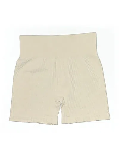 Pre-owned Oqq Khaki Shorts In White