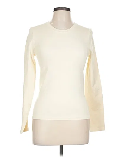 Pre-owned Oqq Long Sleeve T-shirt In White