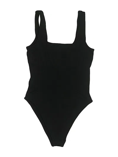 Pre-owned Oqq One Piece Swimsuit In Black