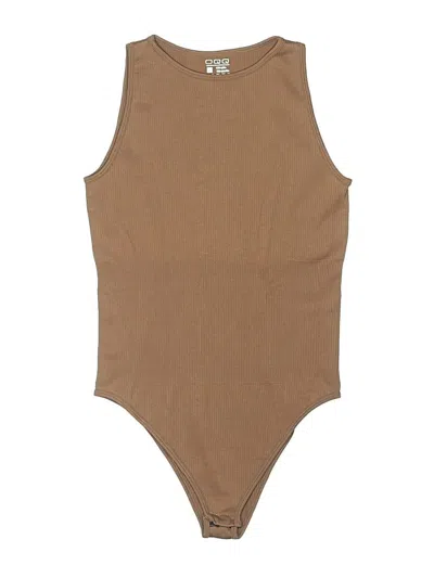 Pre-owned Oqq One Piece Swimsuit In Brown