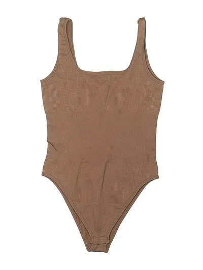 Pre-owned Oqq One Piece Swimsuit In Brown