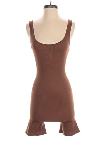 Pre-owned Oqq Romper In Brown