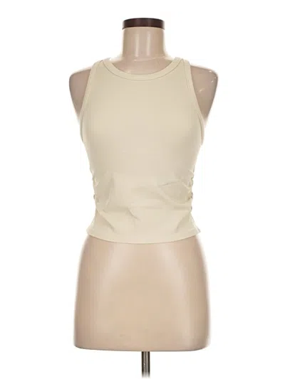 Pre-owned Oqq Sleeveless T-shirt In White