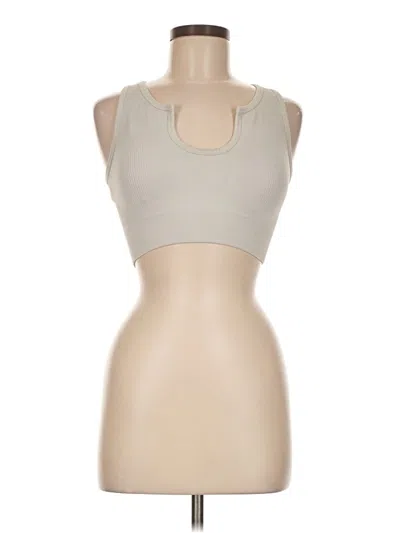 Pre-owned Oqq Sports Bra In Brown