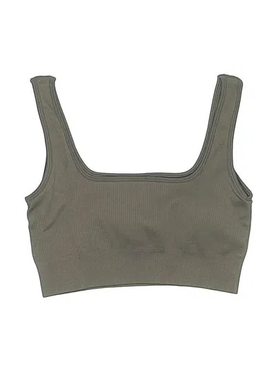 Pre-owned Oqq Swimsuit Top Gray Swimwear