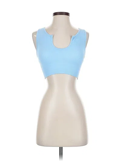 Pre-owned Oqq Tank Top Blue Tops