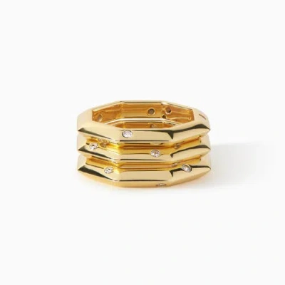 Ora Ana The Athena Double-sided Burnish Ring