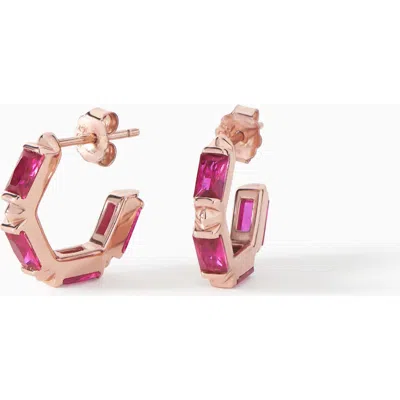 Ora Ana The Claire Hoop Earrings In Gold