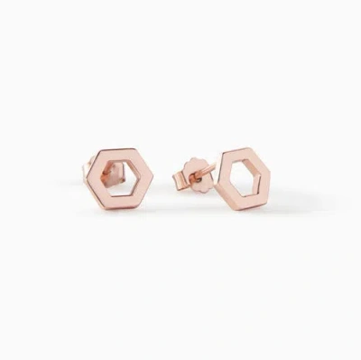 Ora Ana The Helena Stud Earrings In Transparent
