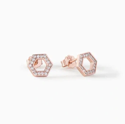 Ora Ana The Olivia Stud Earrings In Gold