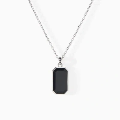 Ora Ana The Tessa Tag Necklace In Metallic