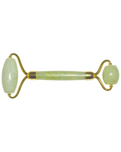 Ora Green/yellow Crystal Face Eye & Body Roller