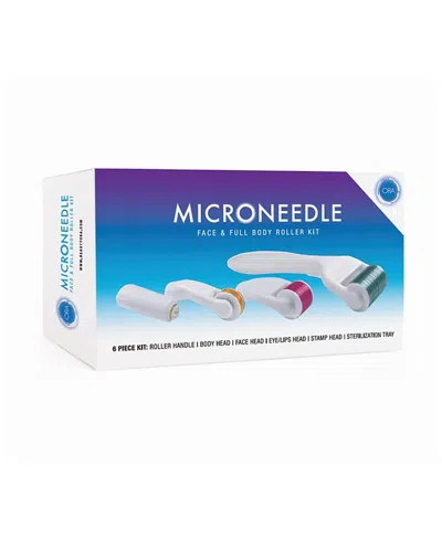 Ora Microneedle Face & Full Body Roller 6 Piece Kit