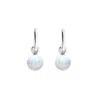 Ora Pearls Women's Aetia Ice Opal Earrings - Silver In Gray