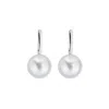 Ora Pearls Women's Silver / White Aetis X Large Pearl Hoop Earrings - Silver In Multi