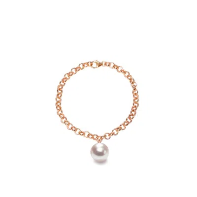 Ora Pearls Women's White / Gold Aelia Pearl Bracelet- Gold