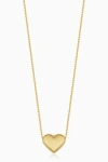 Oradina 10k Gold Heart Of Gold Pendant Necklace In Yellow Gold