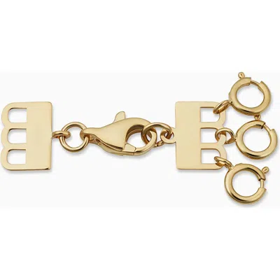 Oradina 10k Gold Layer Me Clasp In Yellow Gold