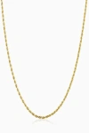 Oradina 10k Gold Roman Rope Choker In Yellow Gold