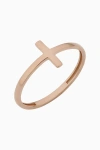 Oradina 10k Rose Gold Vatican Ring In Rose Gold
