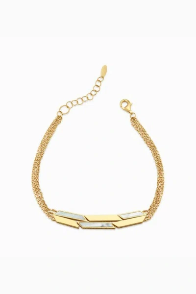 Oradina 14k Gold Aurora Bracelet