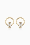Oradina 14k Gold Bella Studs Earrings