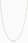 Oradina 14k Gold Catamaran Cable Chain In Yellow Gold
