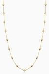 Oradina 14k Gold Celebration Ball Station Necklace In Yellow Gold