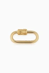 Oradina 14k Gold Connect Me Quilt Oval Clasp In Yellow Gold