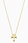 Oradina 14k Gold Crossed Paths Pendant Necklace In Yellow Gold
