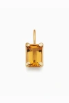Oradina 14k Gold Date Me Birthstone Pendant Charm In Citrine - November