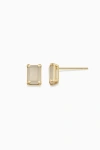 Oradina 14k Gold Date Me Birthstone Stud Earrings