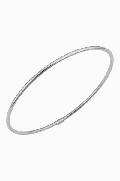 Oradina 14k Gold Everything Bangle Bracelet In White Gold