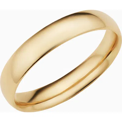 Oradina 14k Gold Forever Band Bold Ring In Yellow Gold