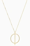 Oradina 14k Gold Gallery Pendant Necklace In Yellow Gold