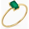 Oradina 14k Gold Gemstone Vivid Ring In Multi