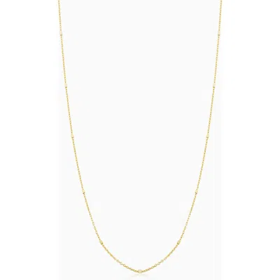 Oradina 14k Gold Grace Chain Necklace In Yellow Gold