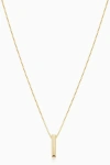 Oradina 14k Gold Love Letter Initial Necklace