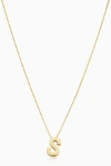 Oradina 14k Gold Love Letter Initial Necklace In Letter S