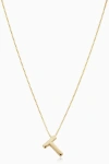 Oradina 14k Gold Love Letter Initial Necklace In Letter T