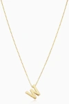 Oradina 14k Gold Love Letter Initial Necklace