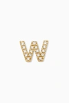 Oradina 14k Gold Luxe Letter Diamond Initial Single Stud