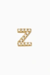 Oradina 14k Gold Luxe Letter Diamond Initial Single Stud