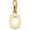 Oradina 14k Gold My Number Pendant Charm In Number 3