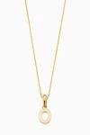 Oradina 14k Gold My Number Pendant Necklace In Number 5