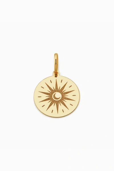 Oradina 14k Gold Summer Solstice Pendant Charm In Yellow Gold