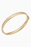 Oradina 14k Gold The One Bold Bangle In Yellow Gold