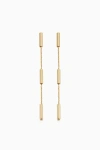 Oradina 14k Gold Vicenza Drop Earrings In Yellow Gold