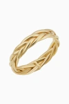 Oradina Women's 14k Yellow Solid Gold Caesar Ring In Yellow Gold